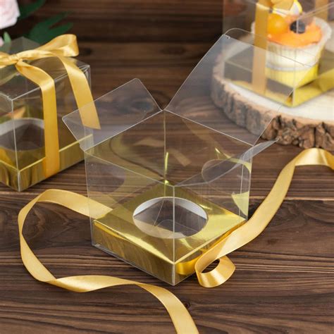 metallic gold cupcake boxes|Gold Cupcake Boxes with Sticker Labels .